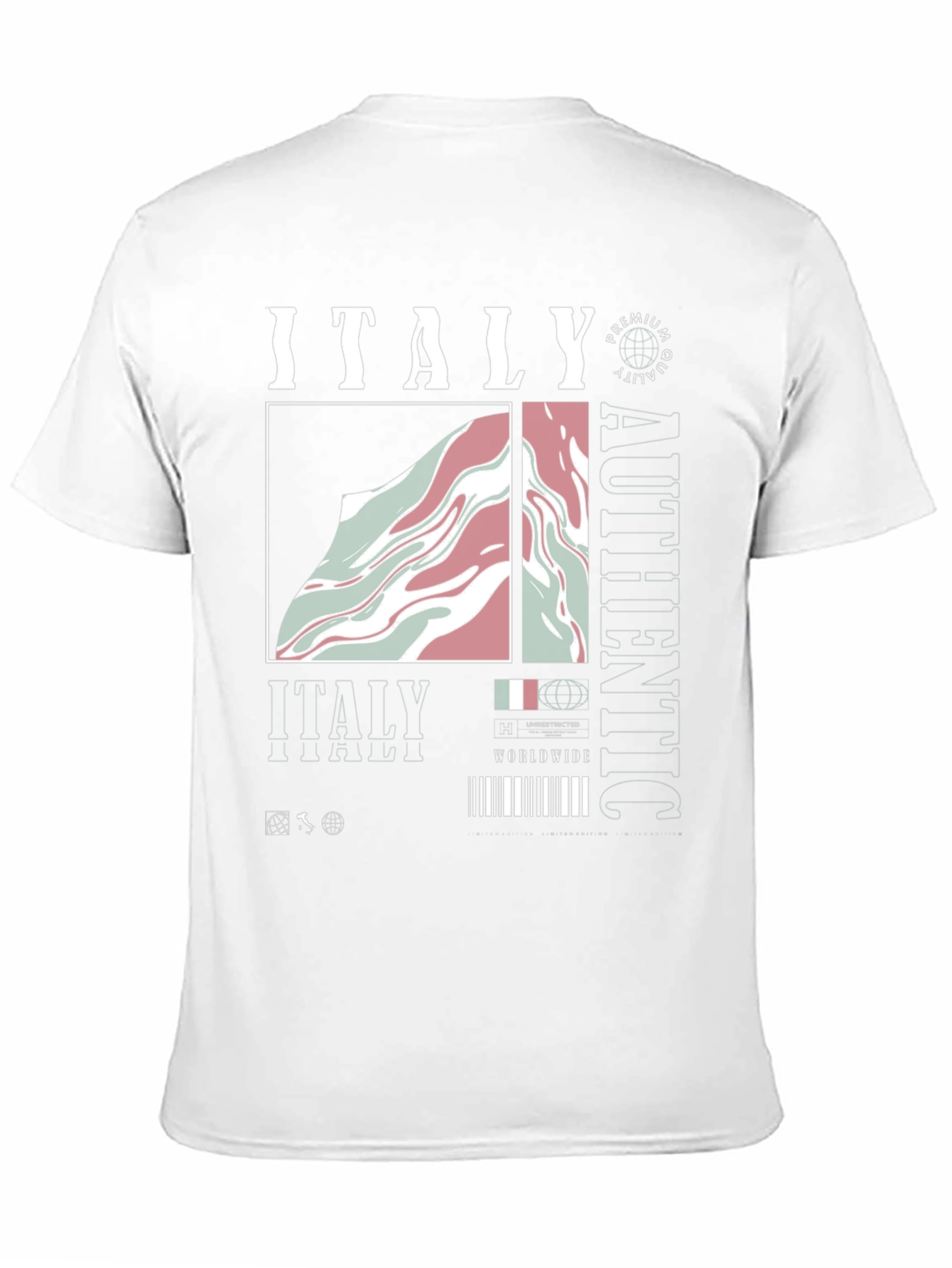 Italy Premium Quality Graphic Tee