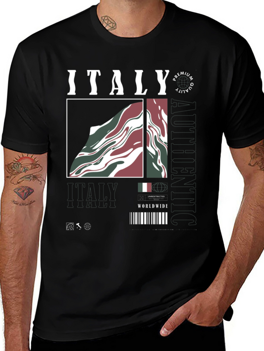 Italy Premium Quality Graphic Tee