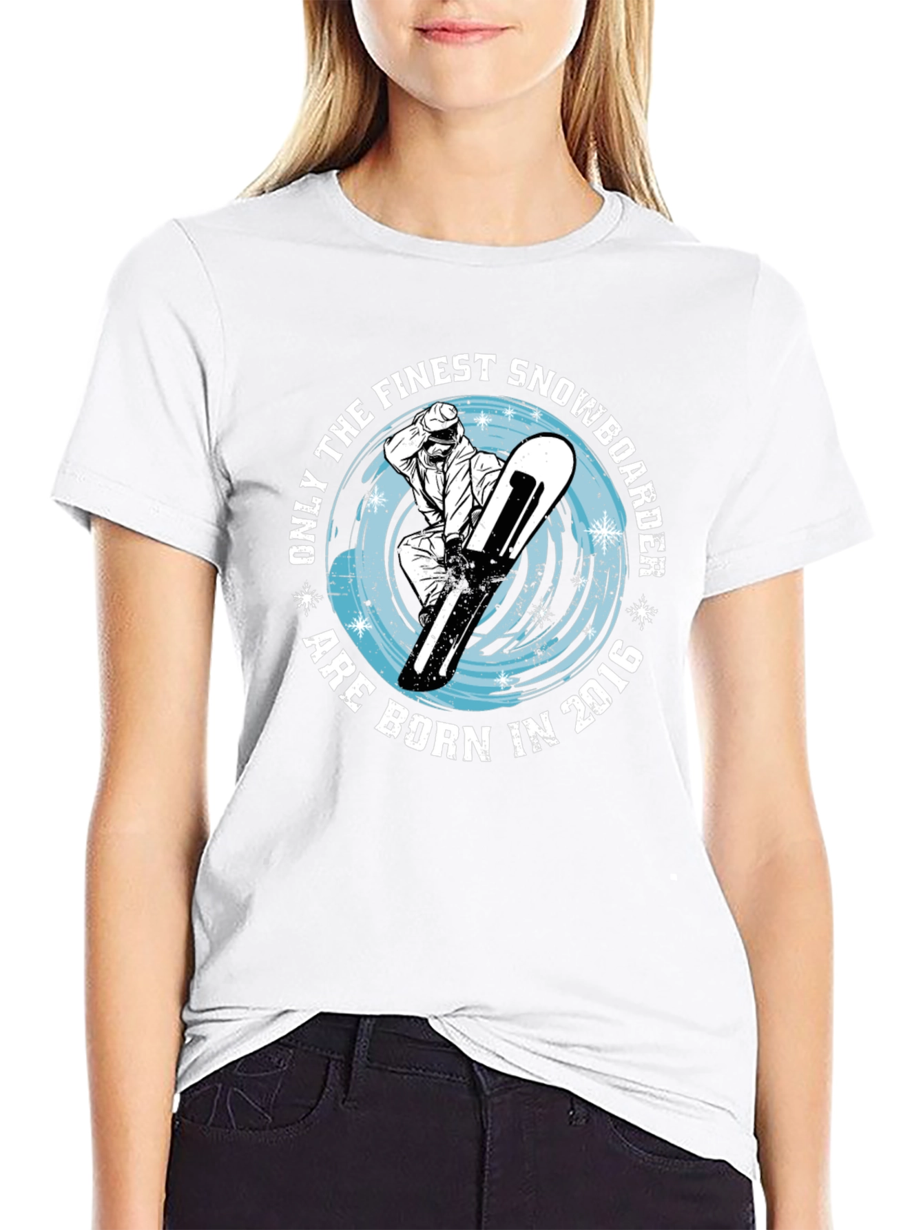 Finest Snowboarder Born in 2016 T-Shirt