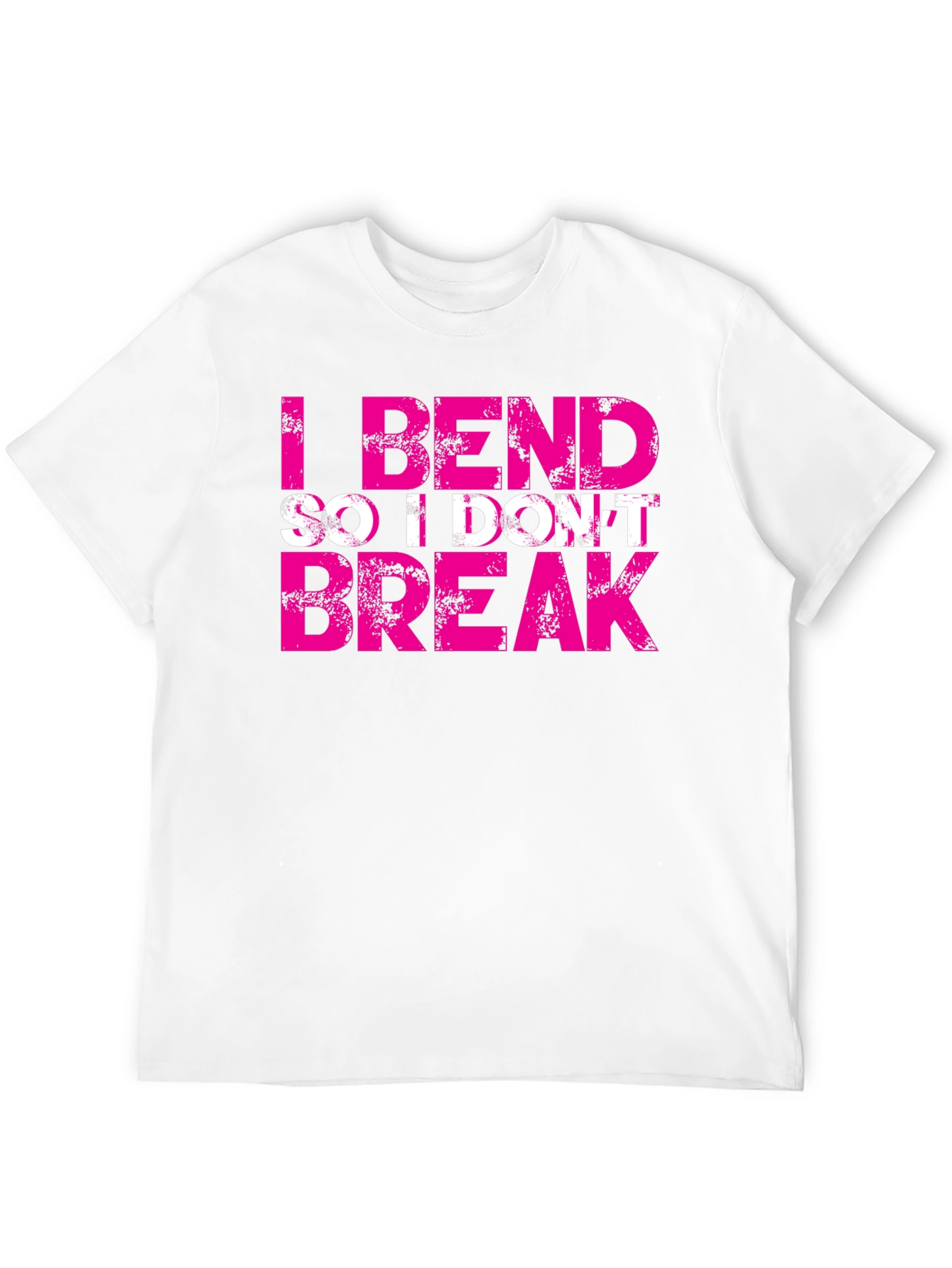 I Bend So I Dont Break Black Tee