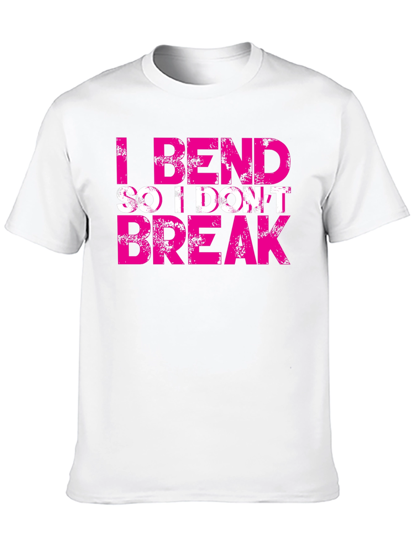 I Bend So I Dont Break Black Tee