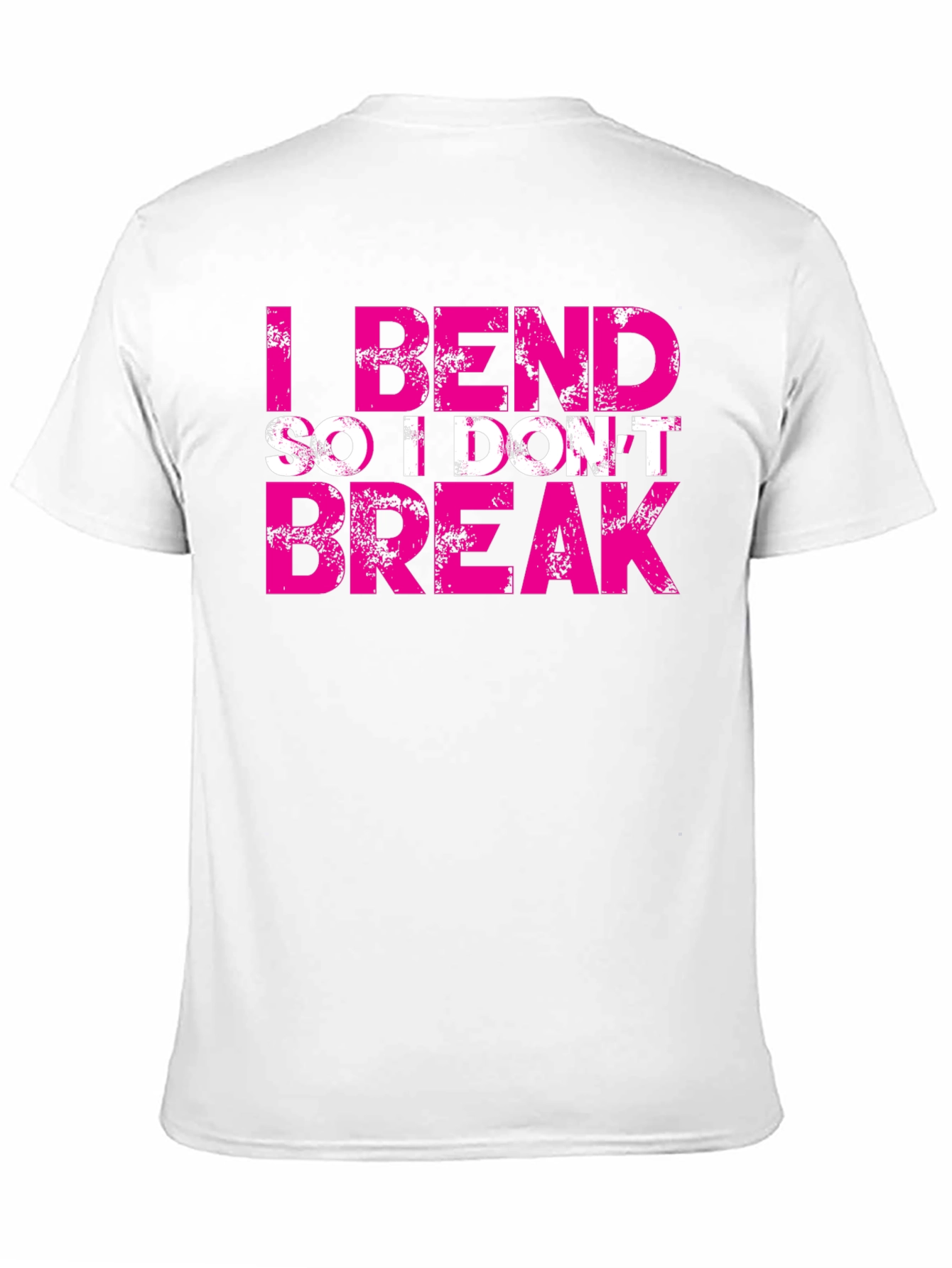 I Bend So I Dont Break Black Tee