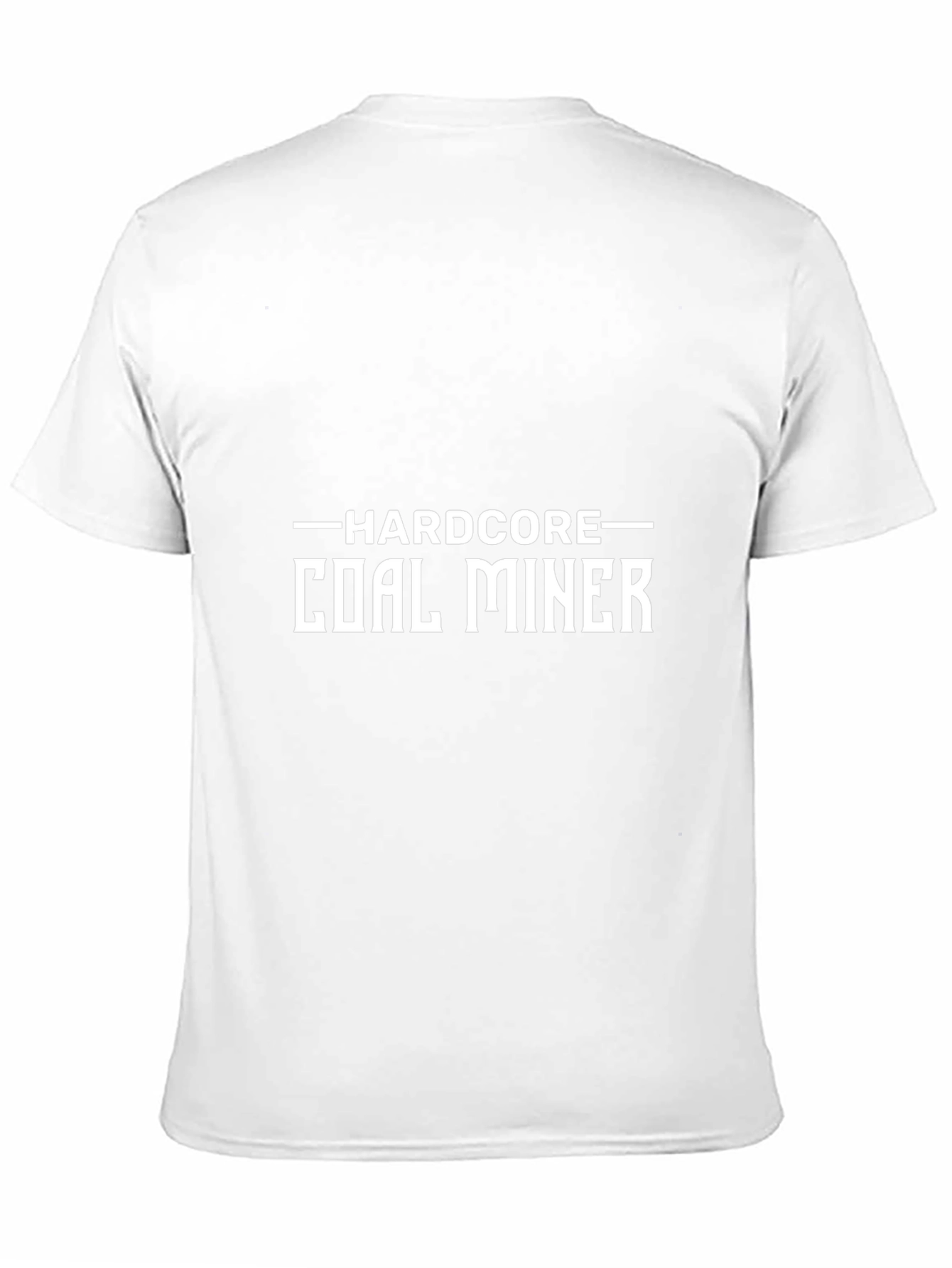 Hardcore Coal Miner Graphic T-Shirt