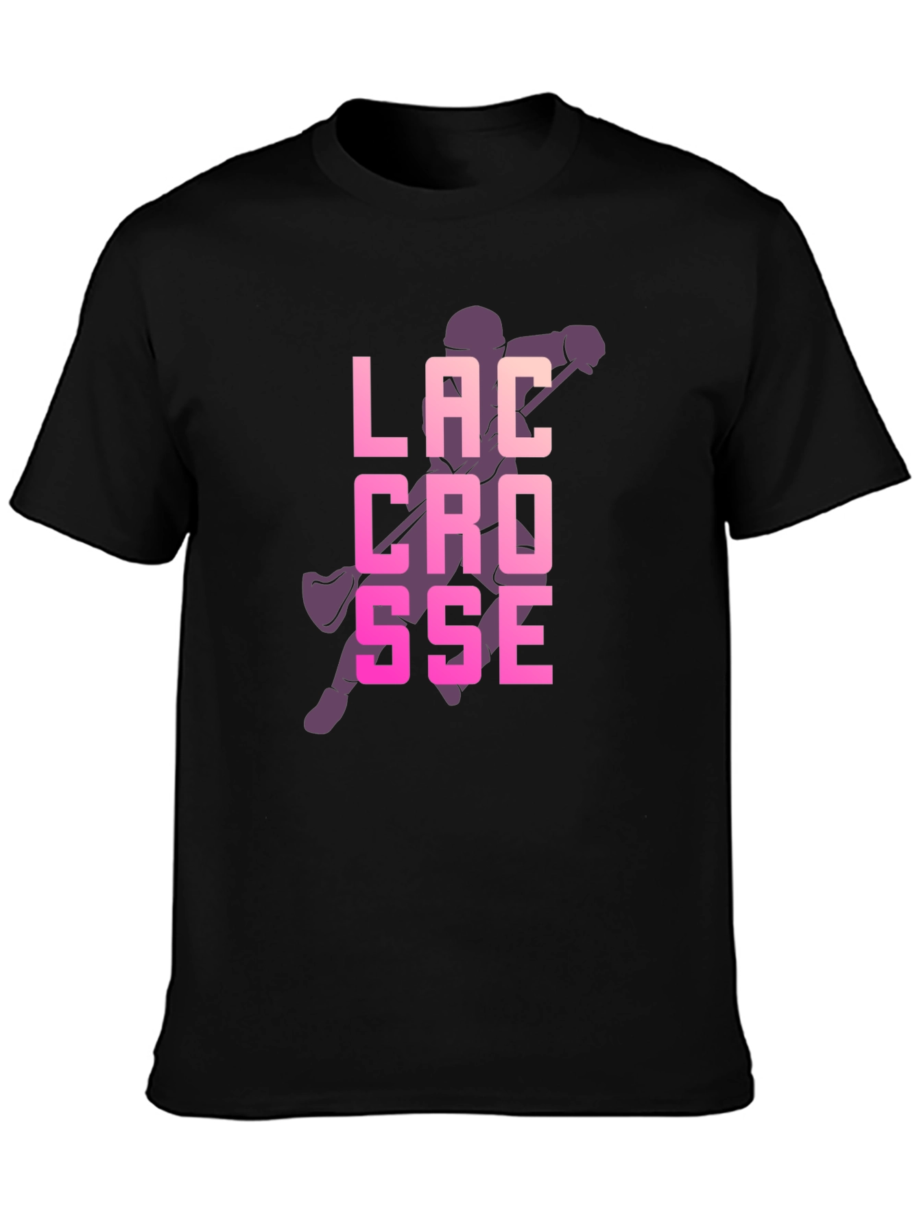 Lacrosse Graphic Tee - Sporty Casual Style