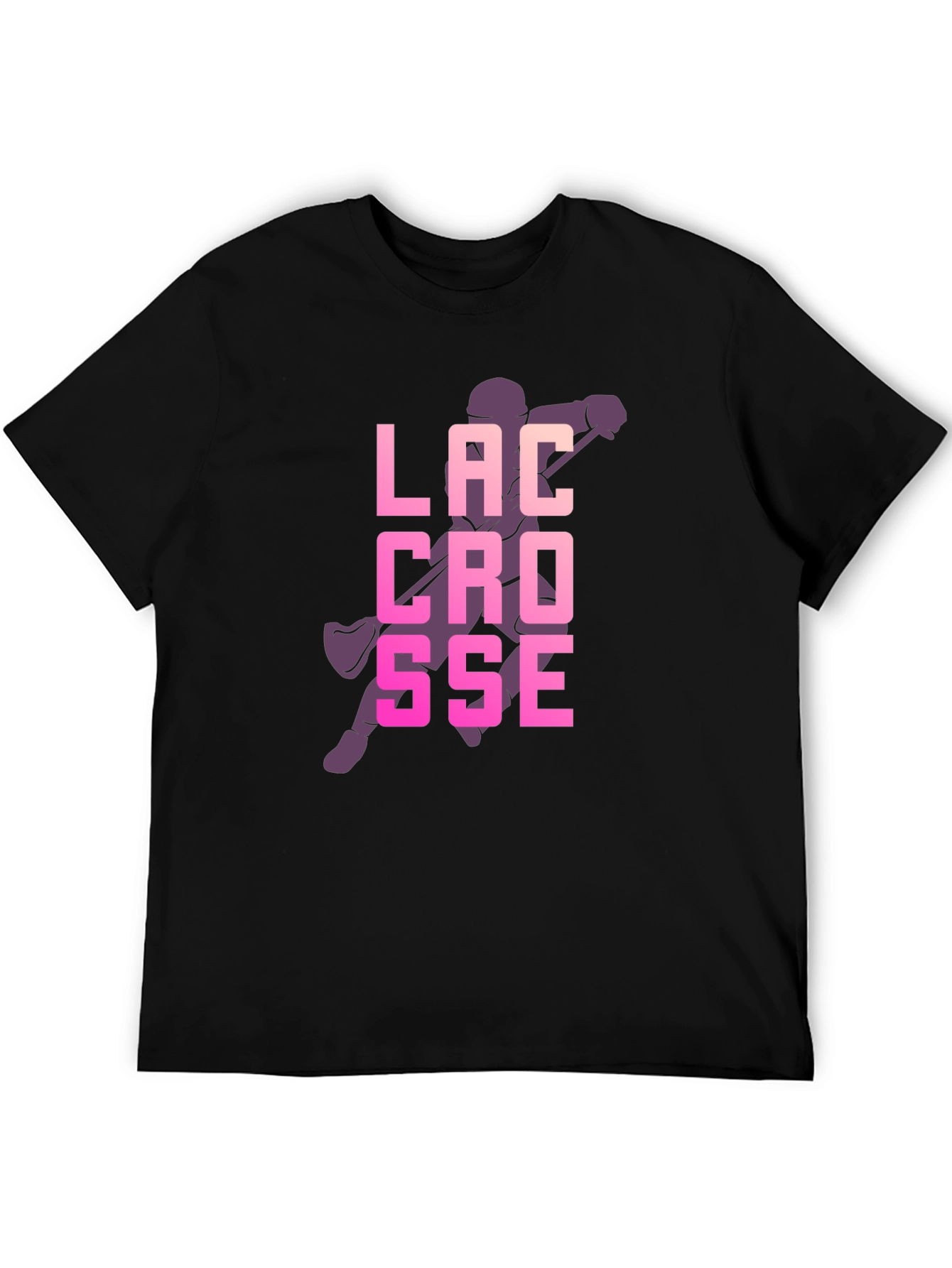 Lacrosse Graphic Tee - Sporty Casual Style