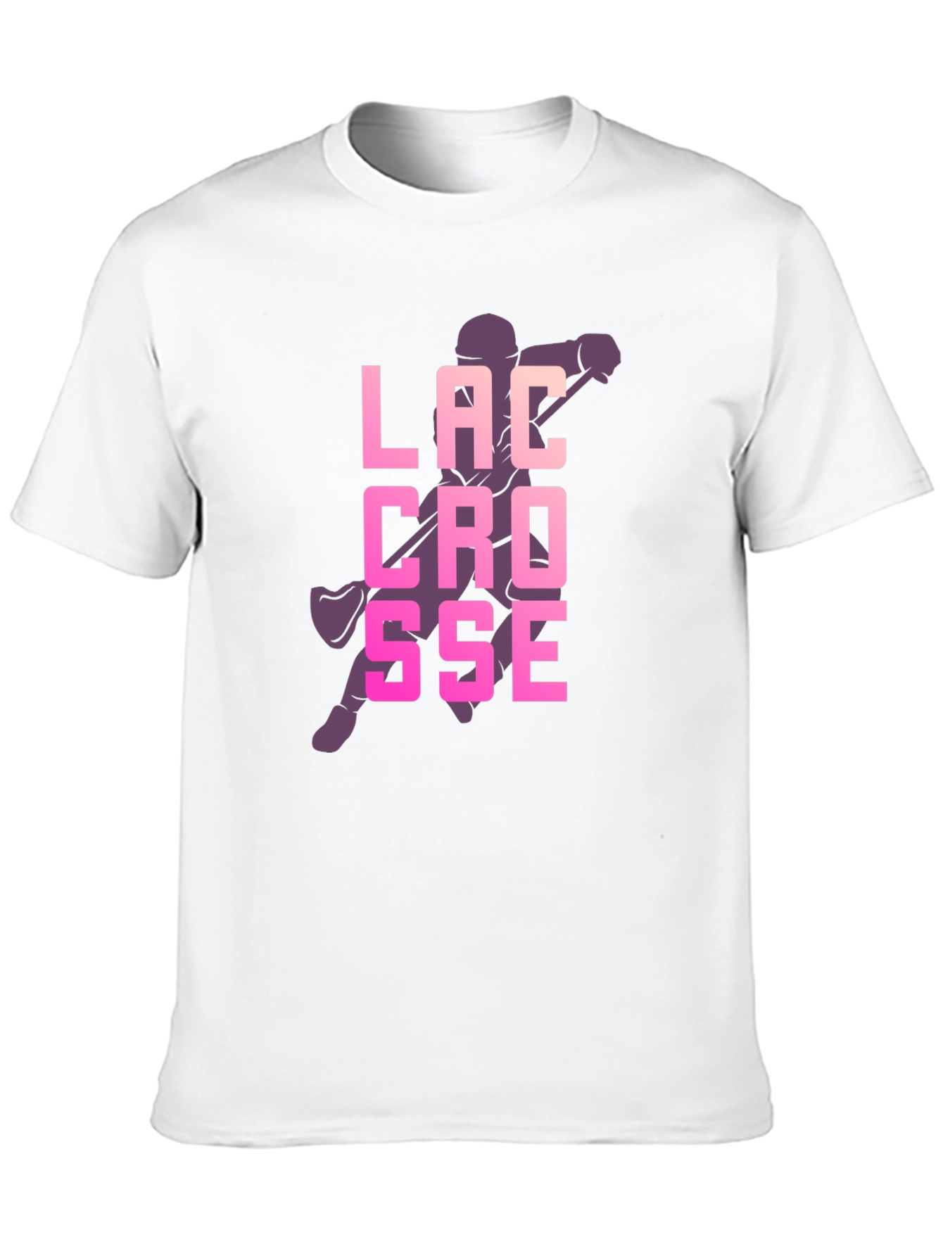 Lacrosse Graphic Tee - Sporty Casual Style
