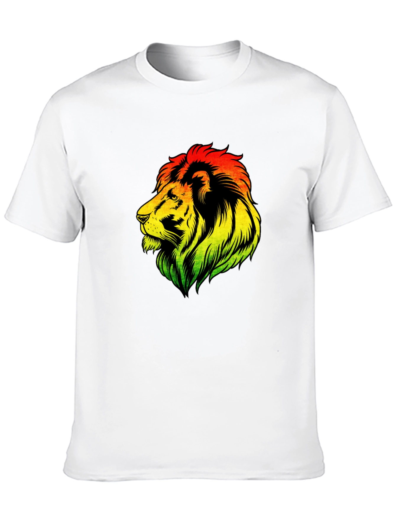 Rasta Lion T-Shirt - Reggae Vibes