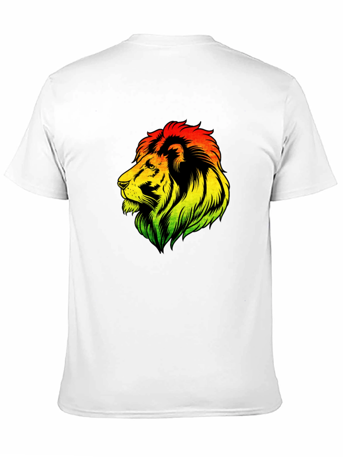 Rasta Lion T-Shirt - Reggae Vibes