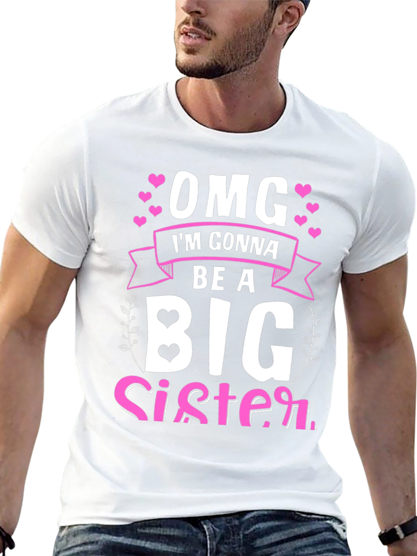 OMG Im Gonna Be A Big Sister T-Shirt