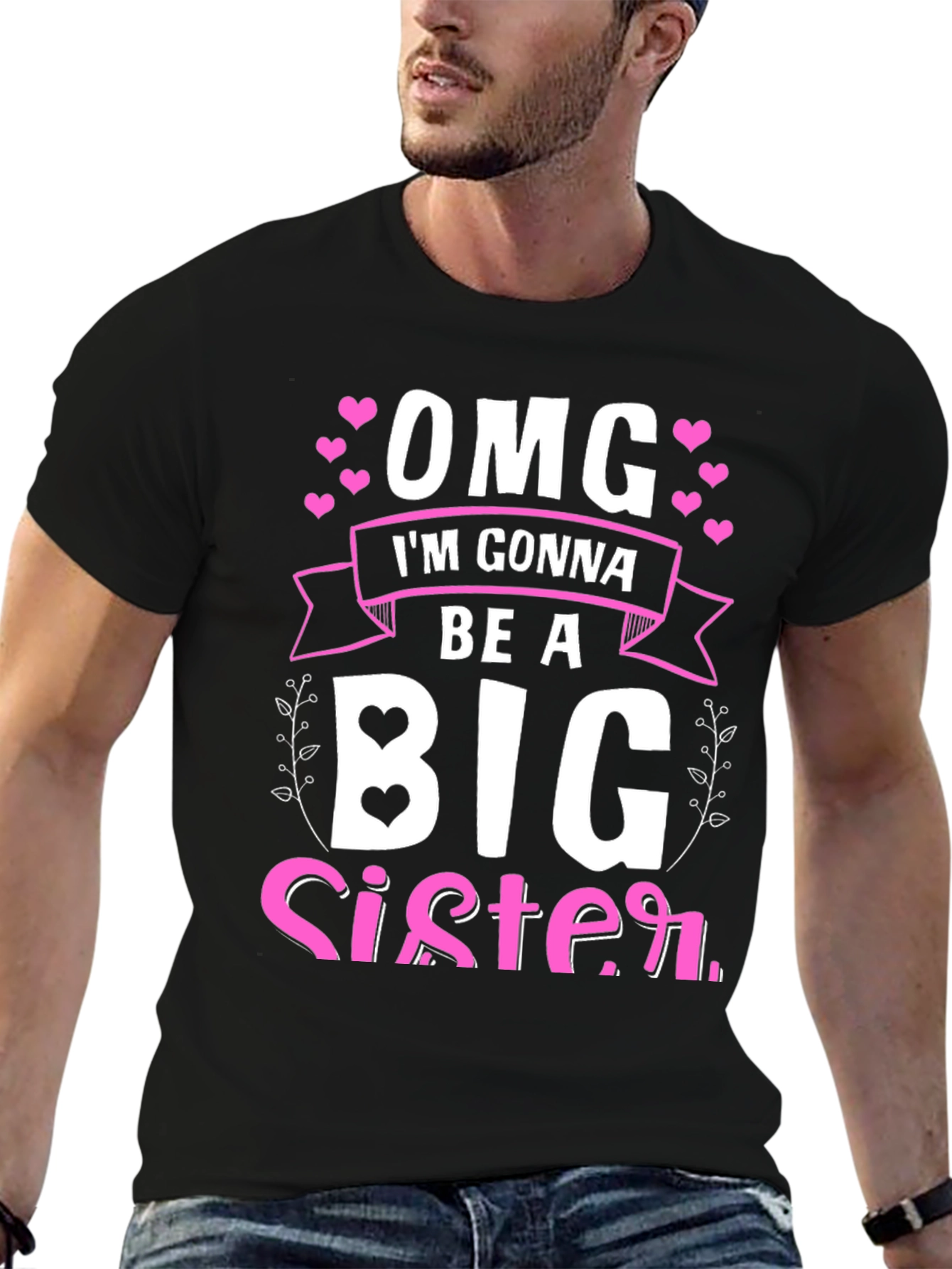 OMG Im Gonna Be A Big Sister T-Shirt