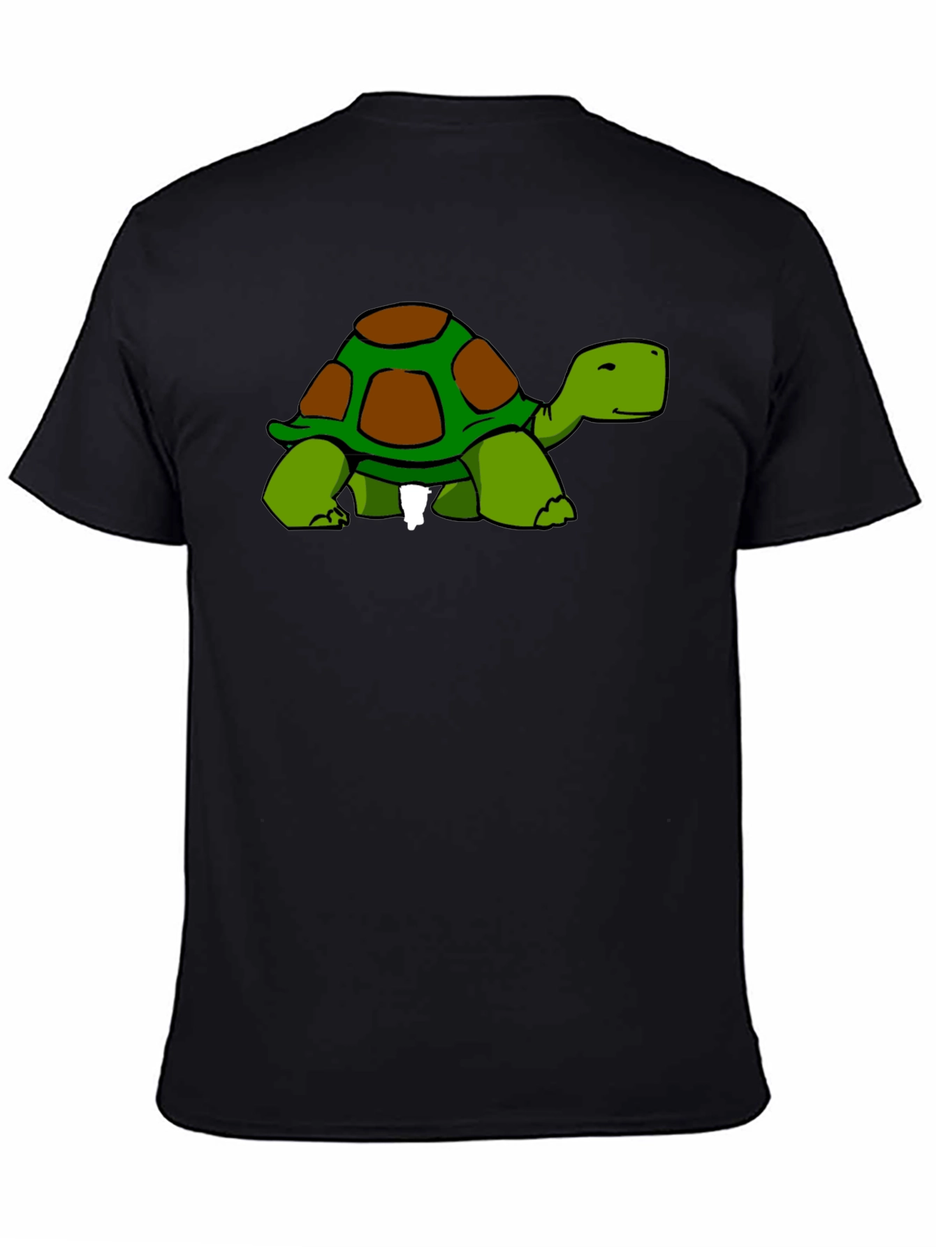 Turtle Graphic T-Shirt - Casual Style