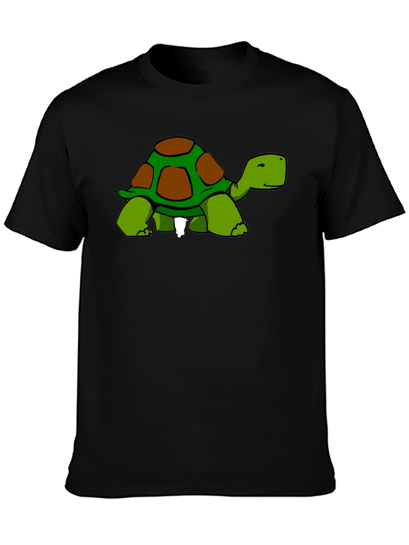 Turtle Graphic T-Shirt - Casual Style