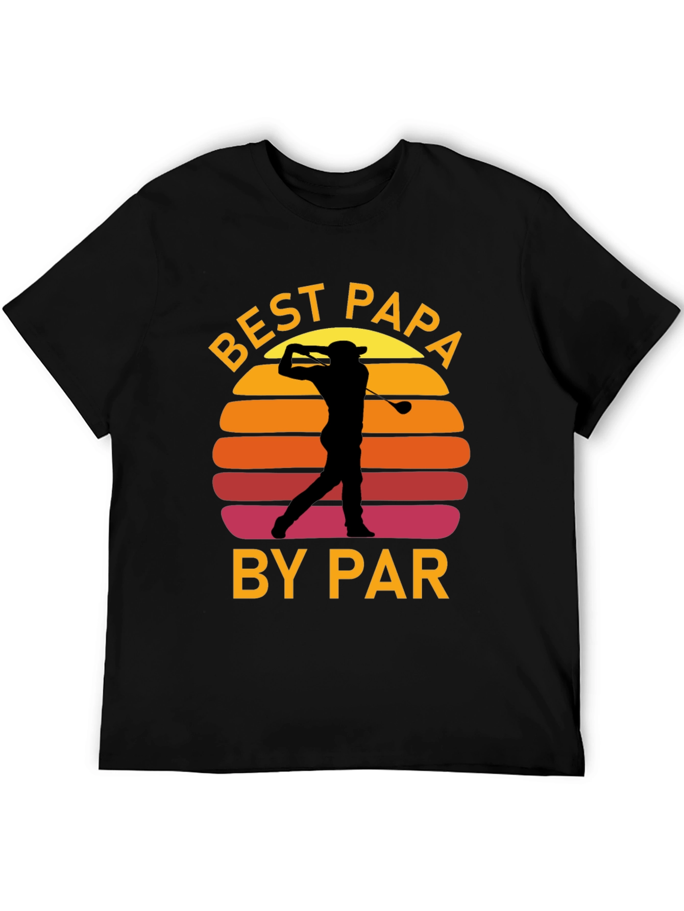 Best Papa By Par Golf T-Shirt - Mens