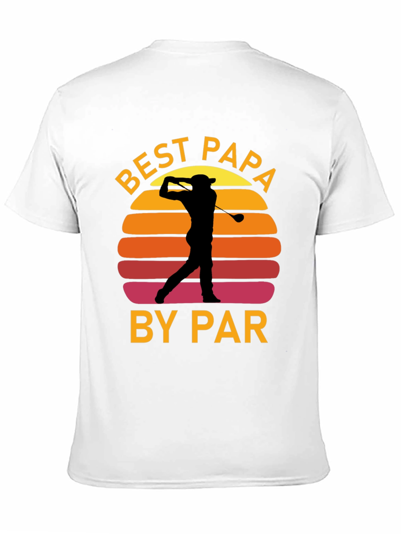 Best Papa By Par Golf T-Shirt - Mens