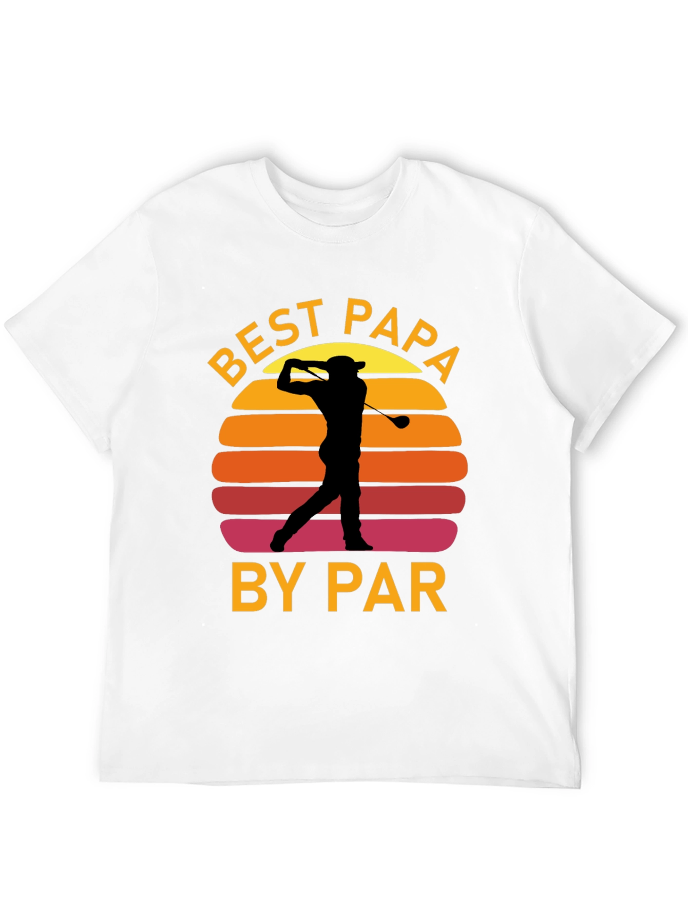 Best Papa By Par Golf T-Shirt - Mens