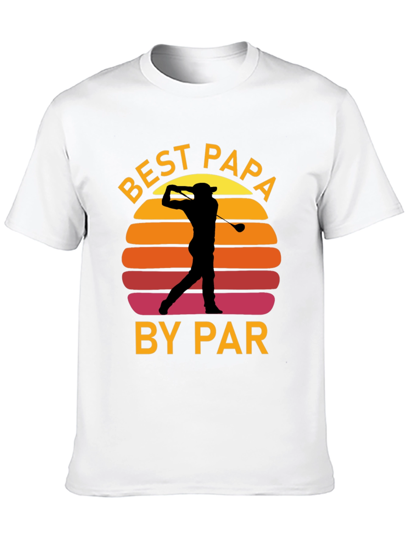 Best Papa By Par Golf T-Shirt - Mens