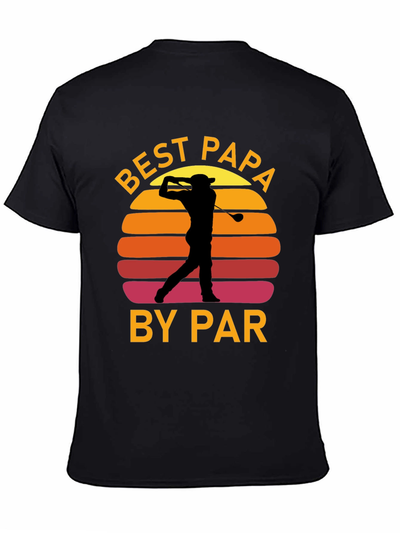 Best Papa By Par Golf T-Shirt - Mens