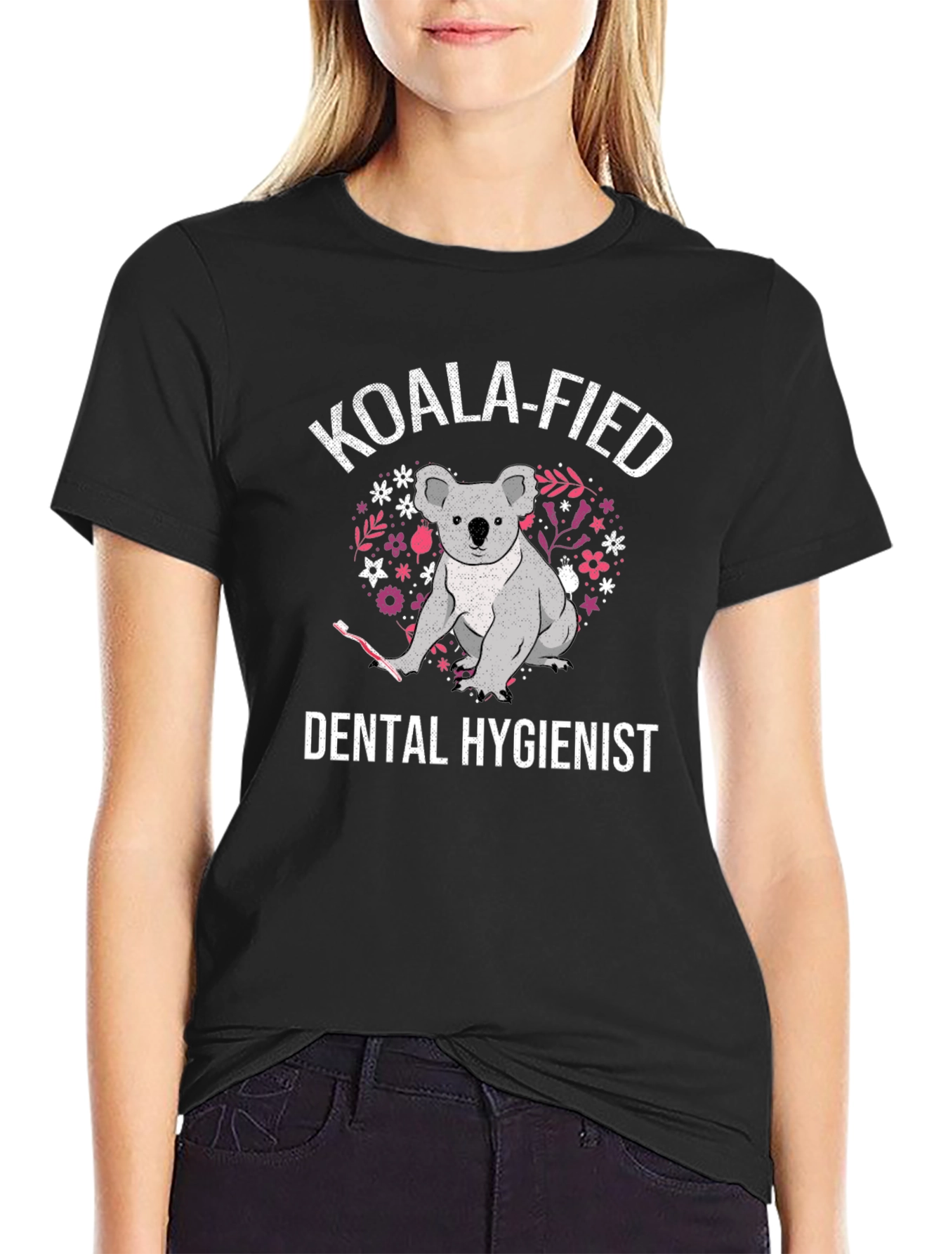Koala-fied Dental Hygienist T-Shirt
