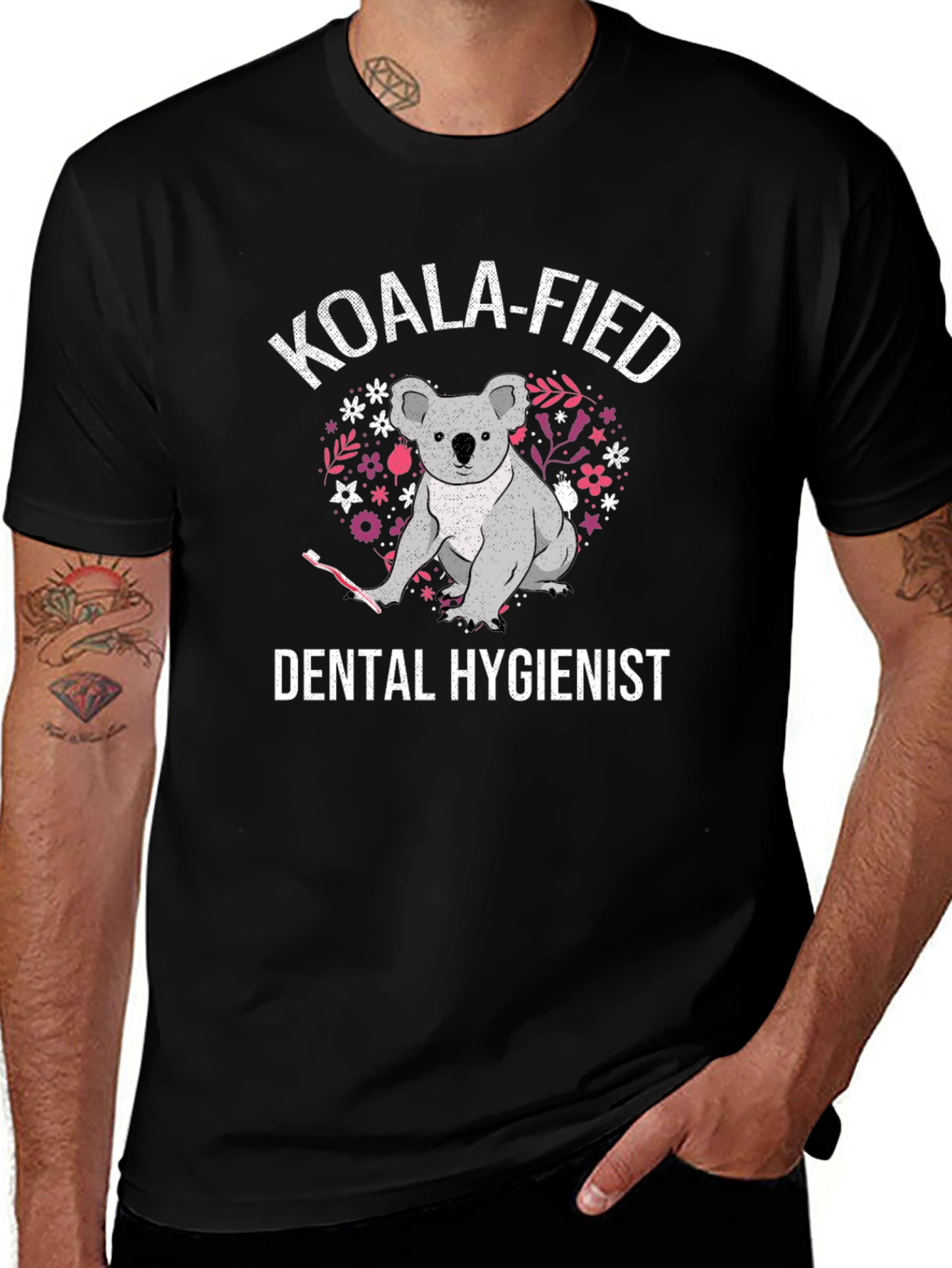 Koala-fied Dental Hygienist T-Shirt