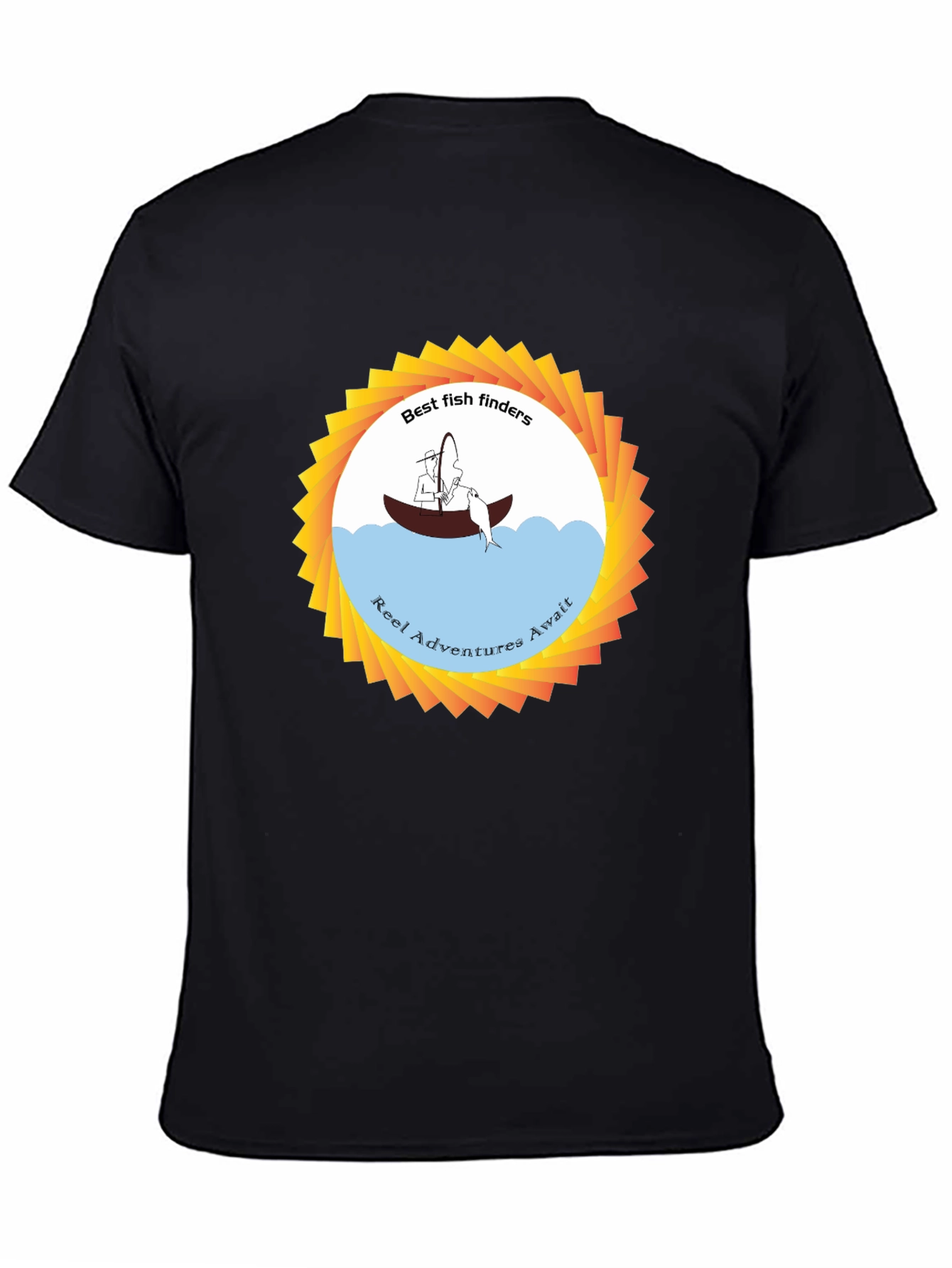 Best Fish Finders Graphic Tee - Reel Adventures Await!