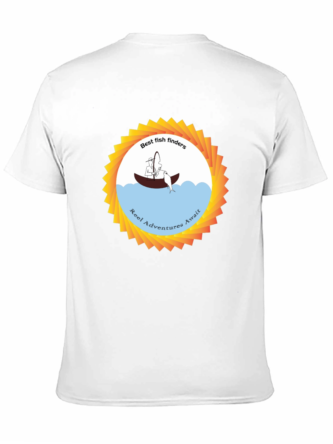 Best Fish Finders Graphic Tee - Reel Adventures Await!