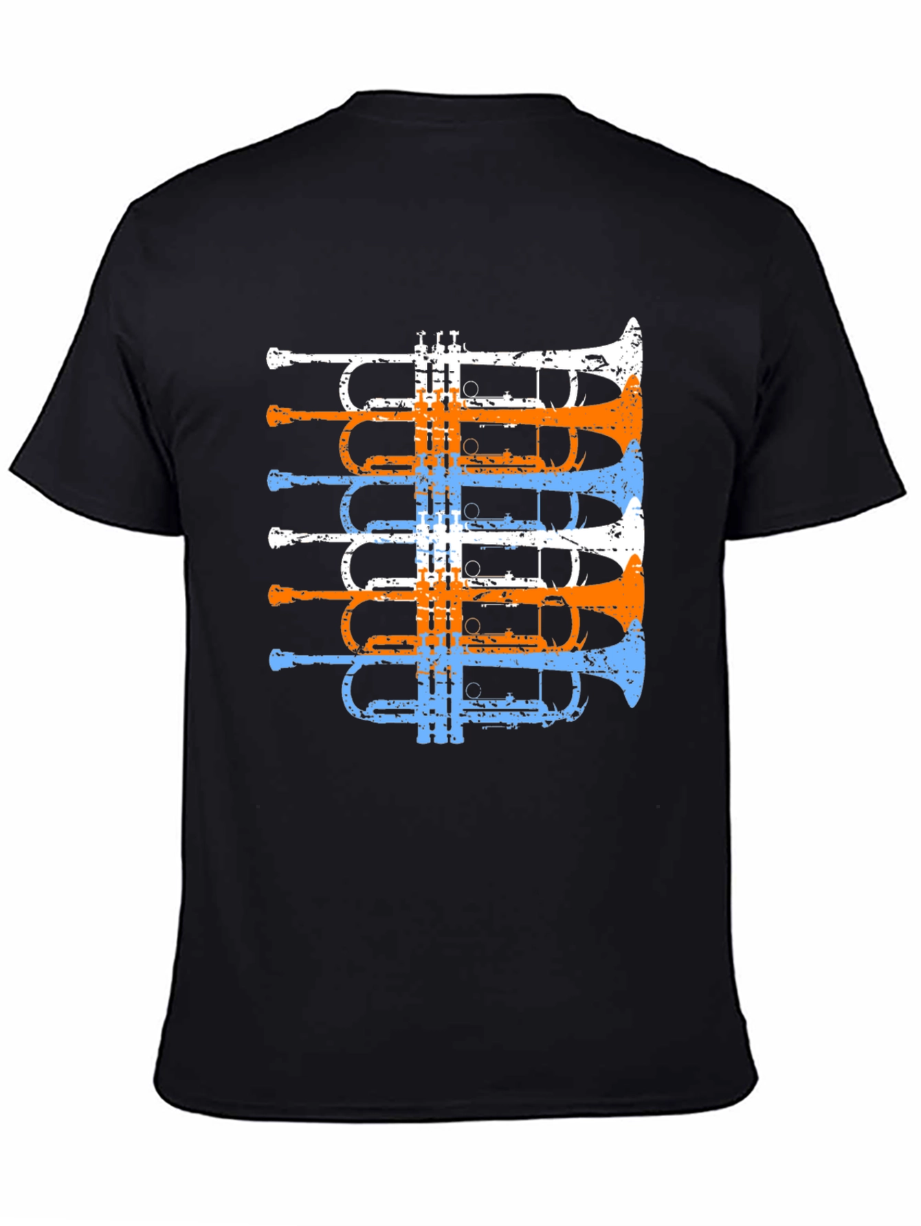 Trumpet Graphic Tee - Music Lovers T-Shirt