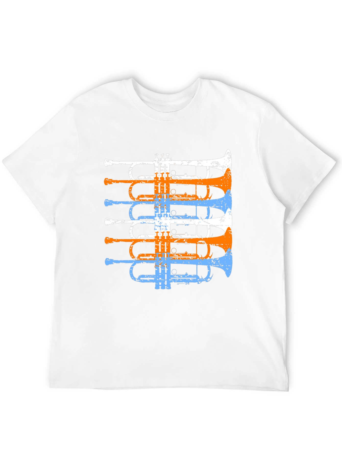 Trumpet Graphic Tee - Music Lovers T-Shirt