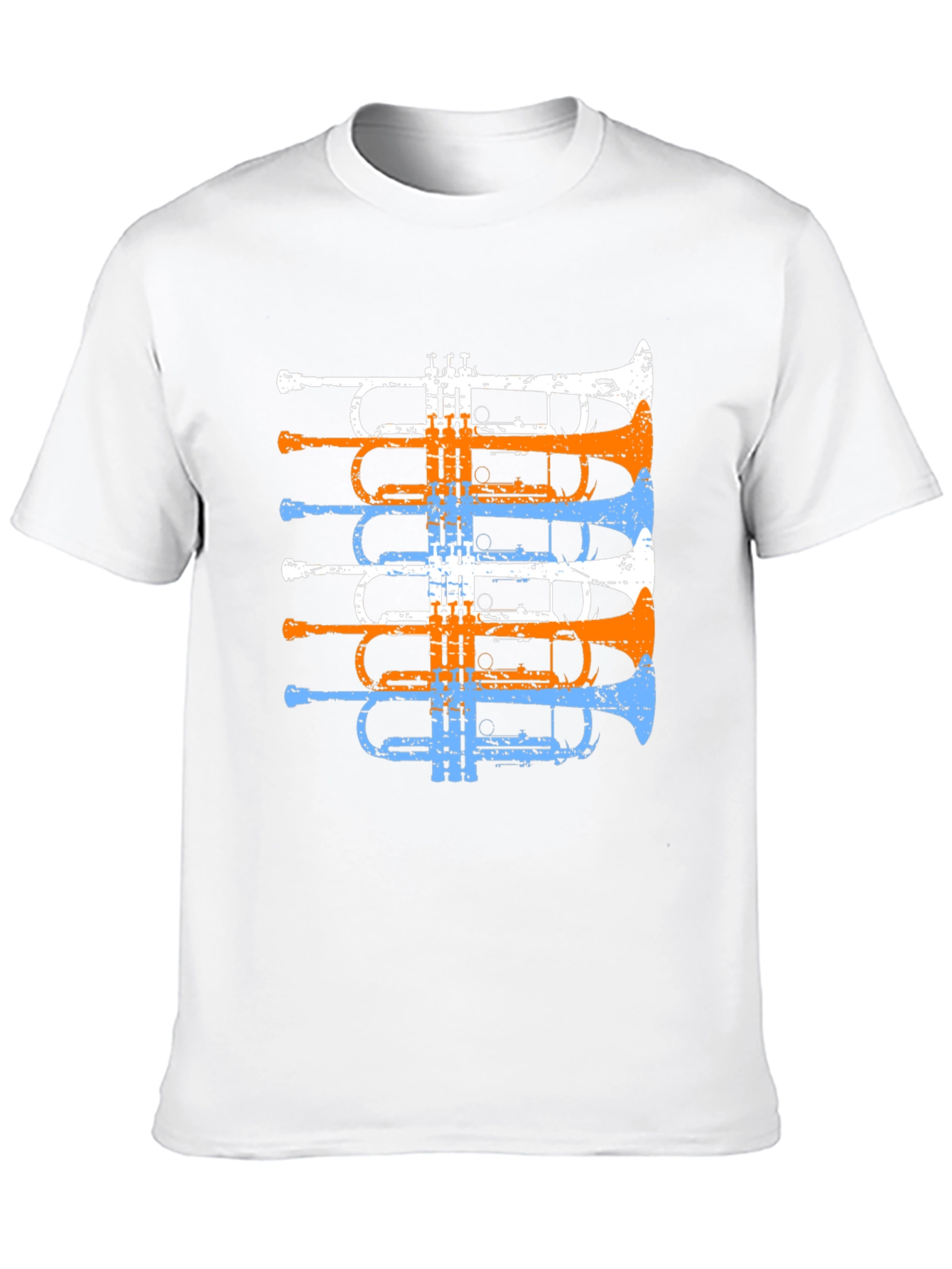 Trumpet Graphic Tee - Music Lovers T-Shirt