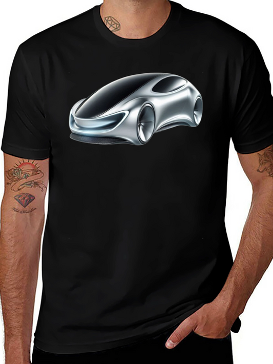 Futuristic Car Graphic Tee - Modern Style