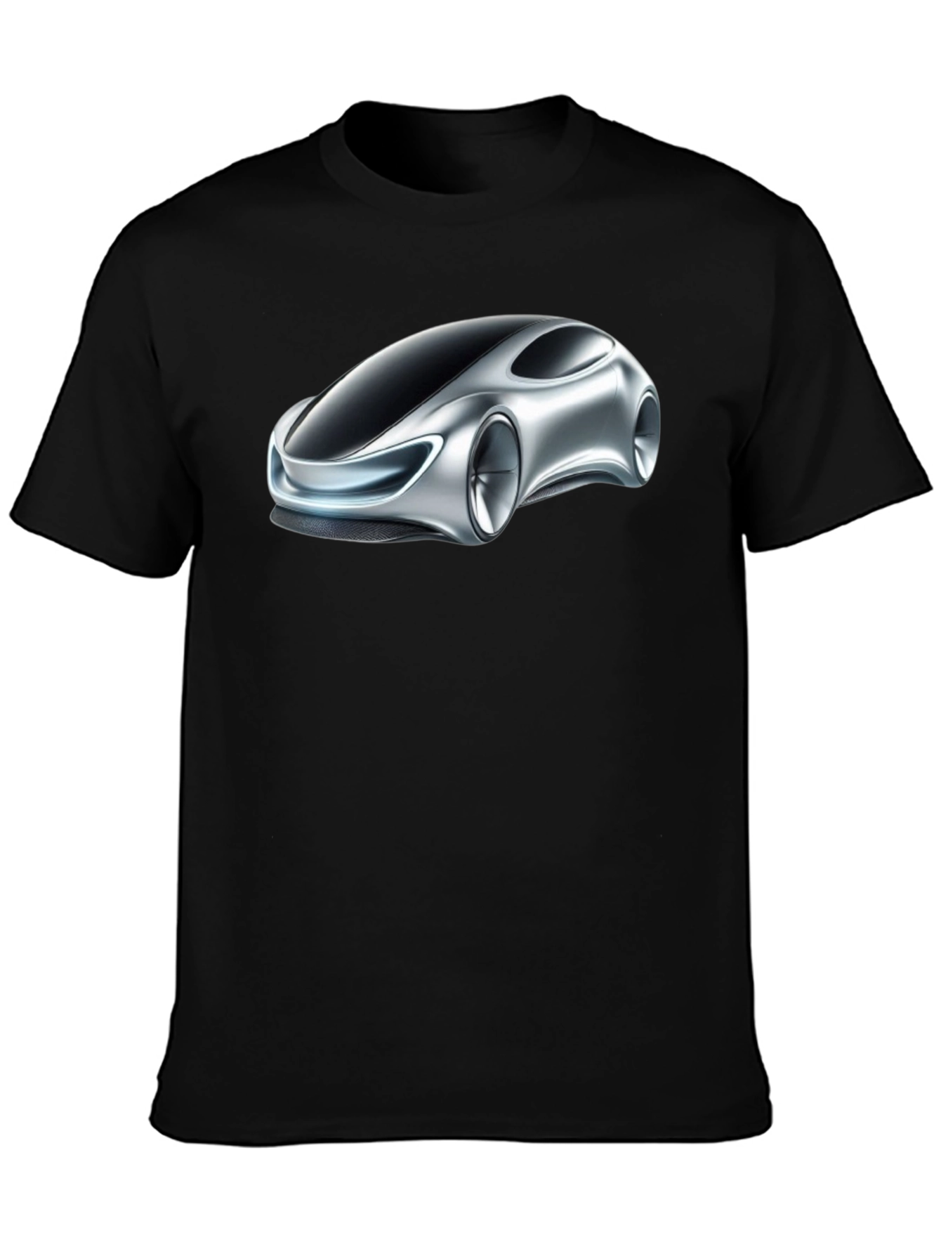 Futuristic Car Graphic Tee - Modern Style
