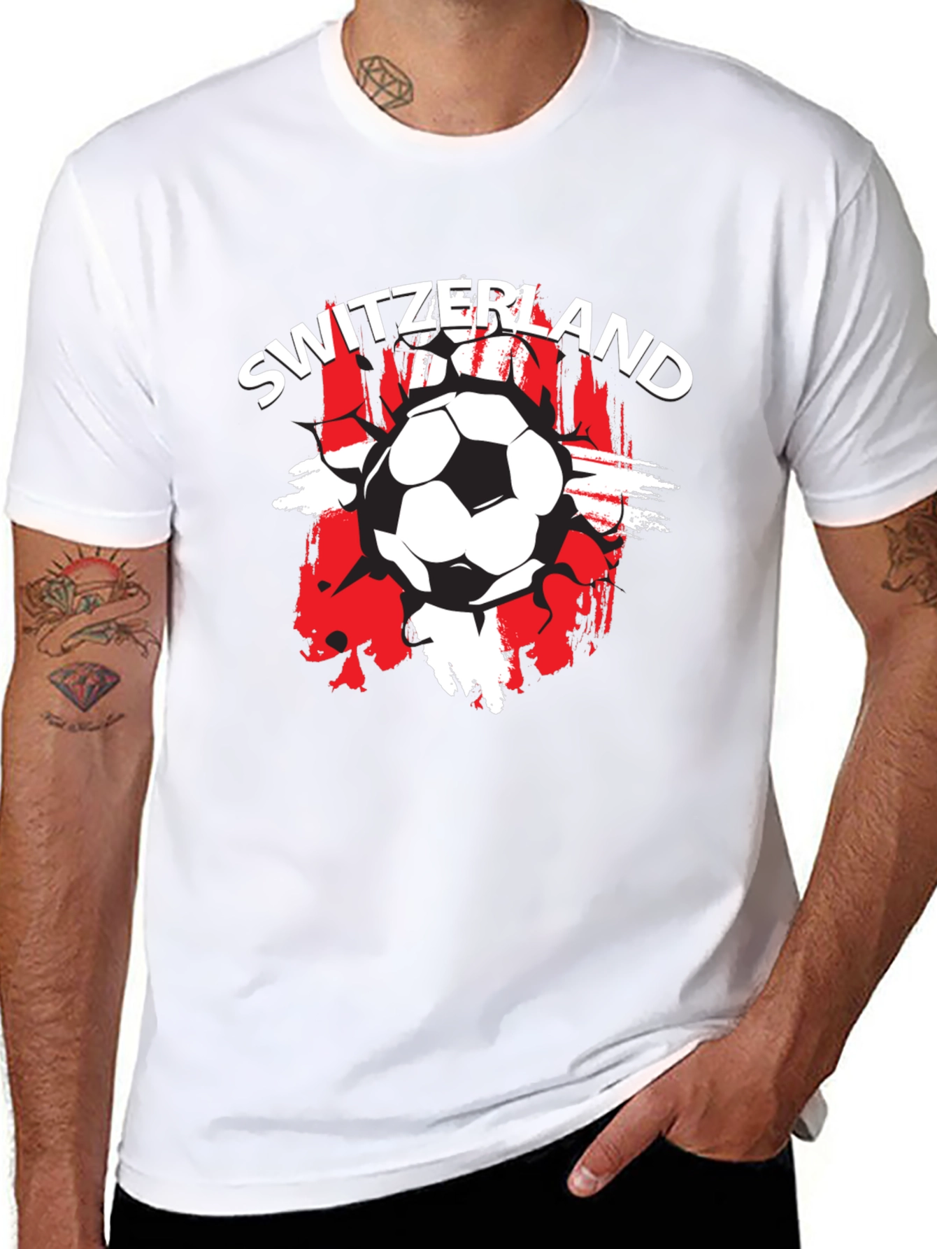 Switzerland Soccer T-Shirt