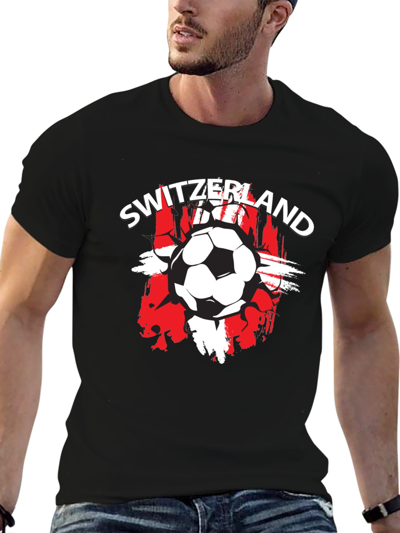 Switzerland Soccer T-Shirt