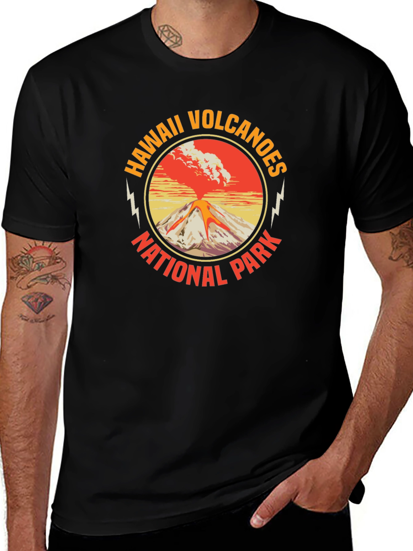 Hawaii Volcanoes National Park Graphic T-Shirt