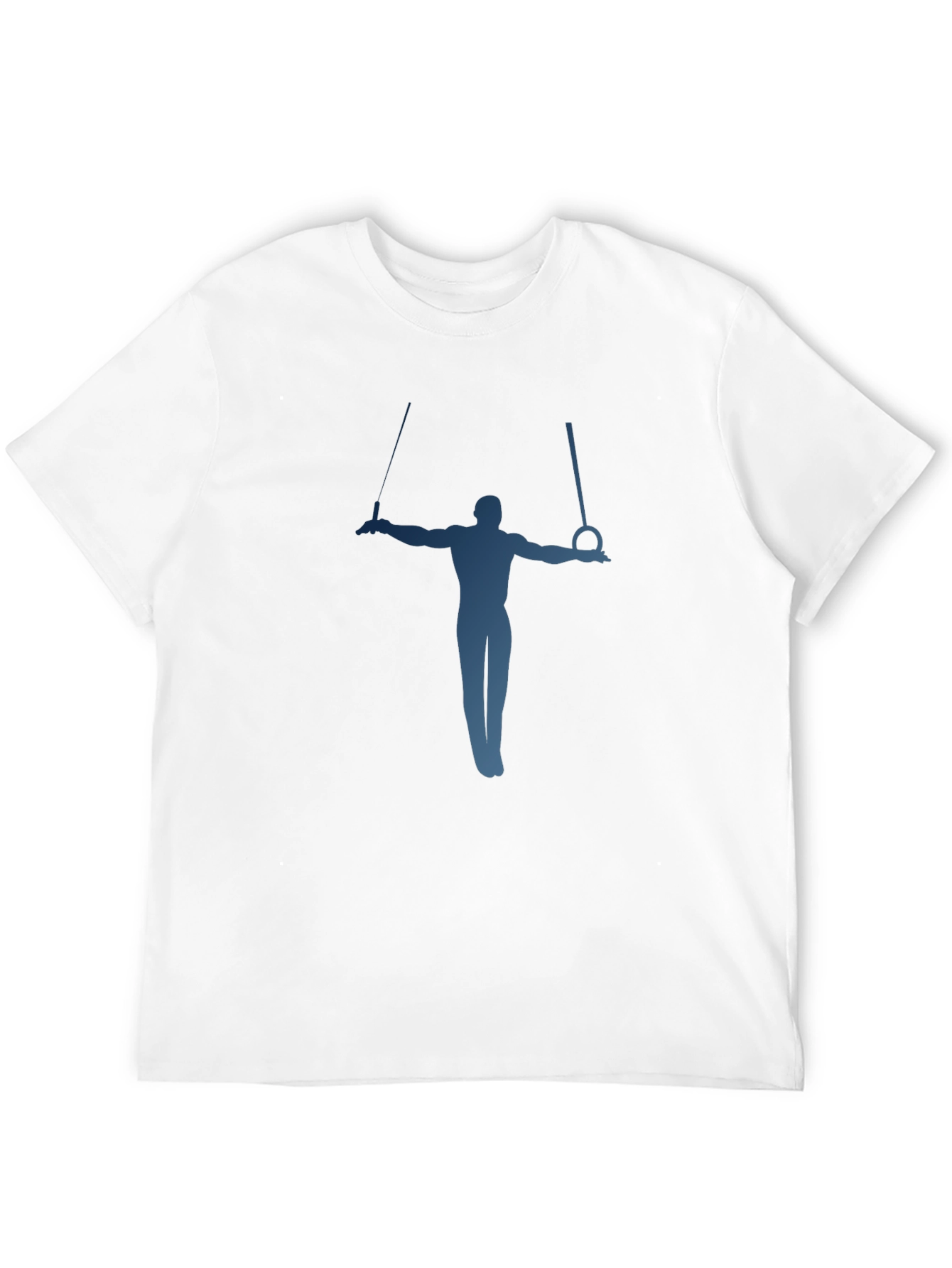 Gymnast Rings Graphic Tee - Mens Black T-Shirt