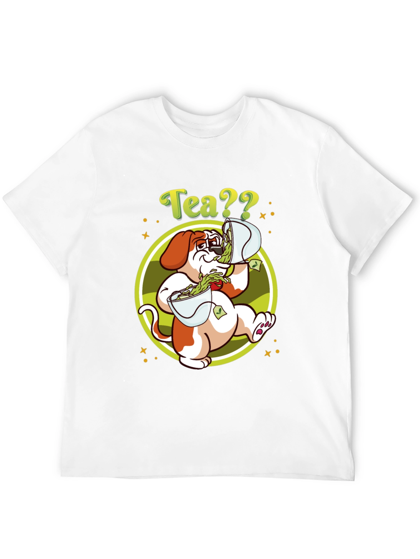 Tea?? Dog Graphic Tee