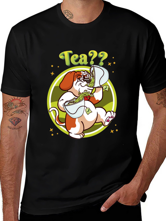 Tea?? Dog Graphic Tee