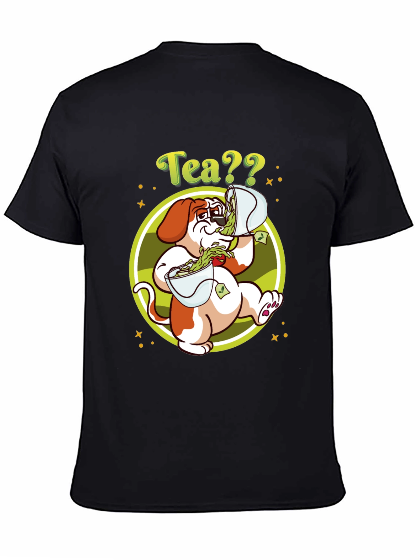 Tea?? Dog Graphic Tee