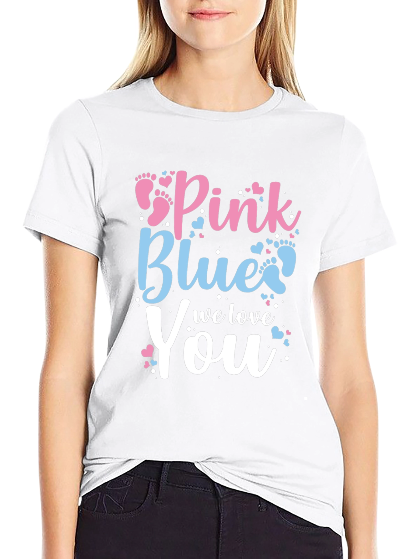 Pink or Blue Gender Reveal Tee