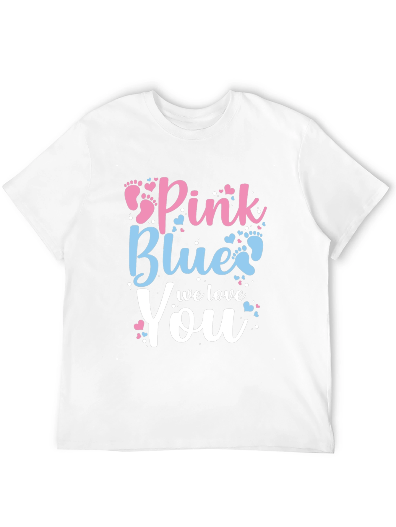 Pink or Blue Gender Reveal Tee