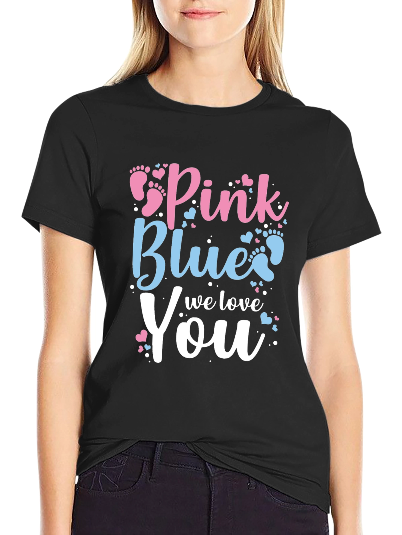 Pink or Blue Gender Reveal Tee