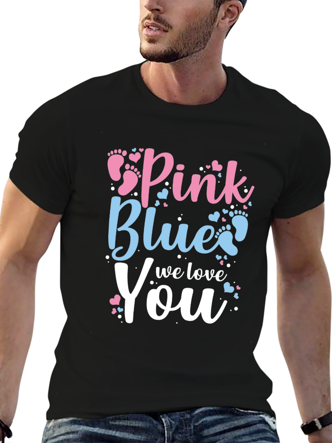 Pink or Blue Gender Reveal Tee