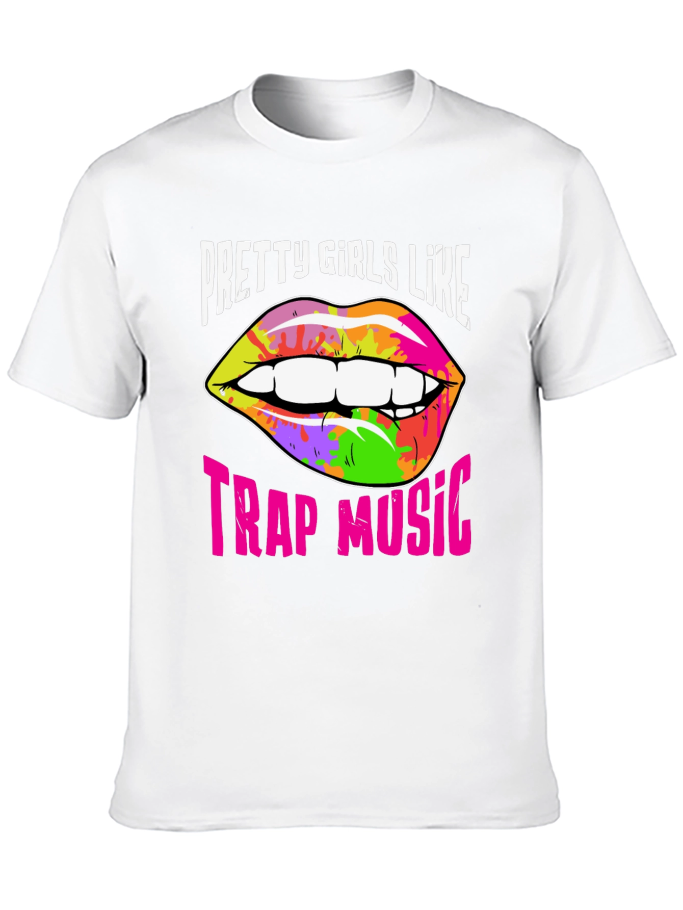 Pretty Girls Like Trap Music Graphic Tee