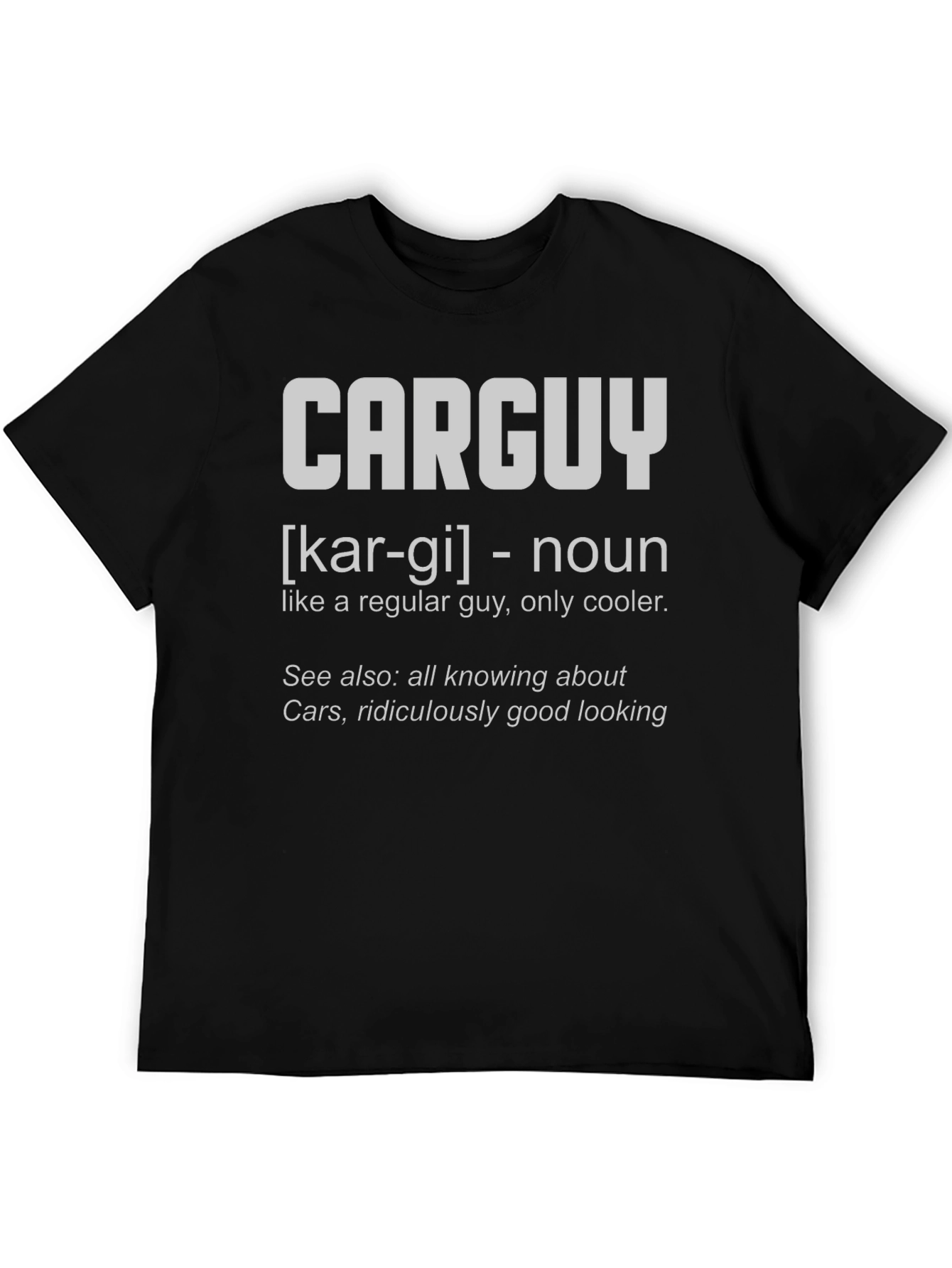 Carguys Definition T-Shirt - Black