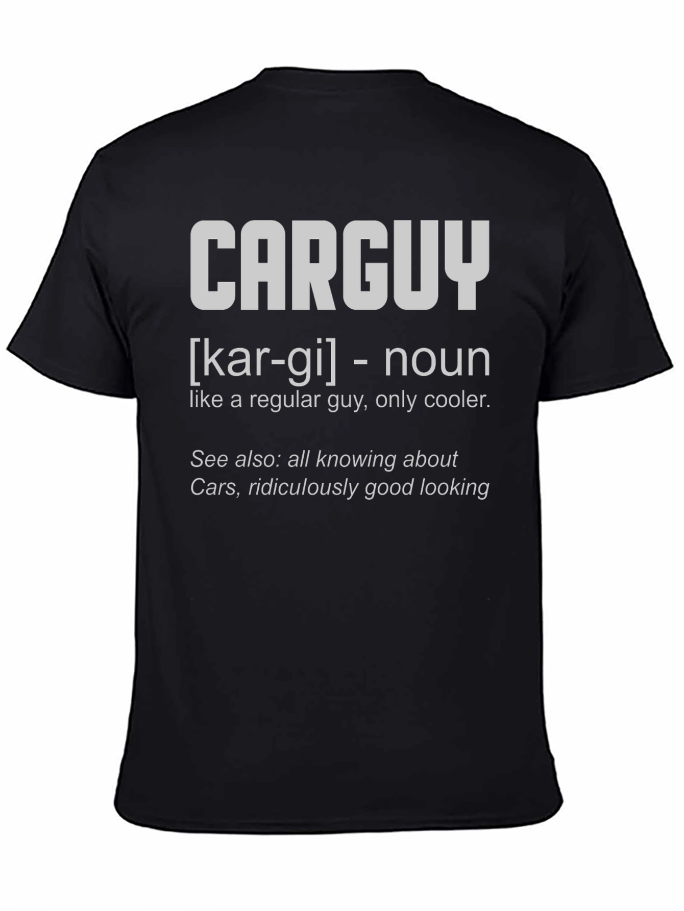 Carguys Definition T-Shirt - Black