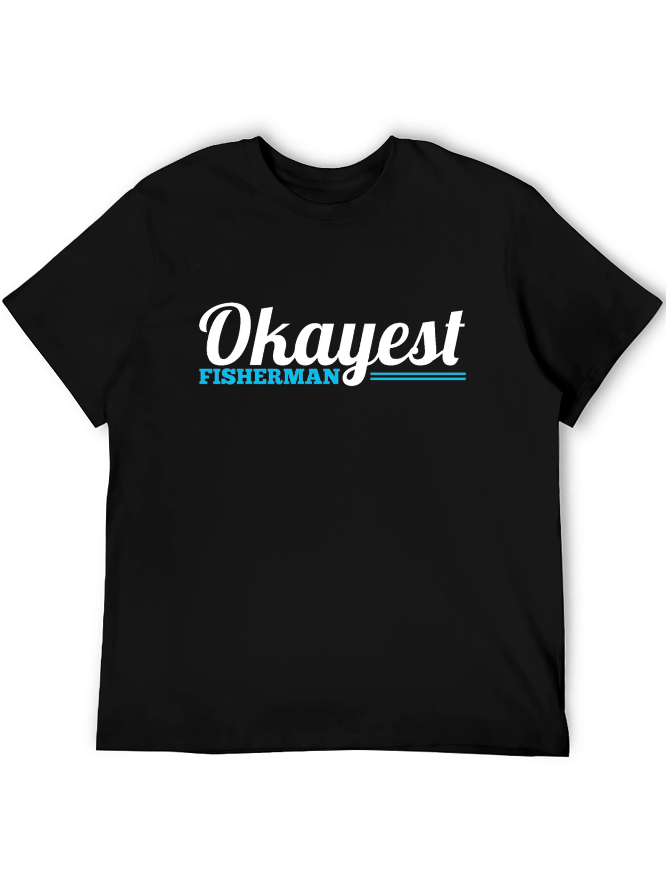 Okayest Fisherman Graphic Tee