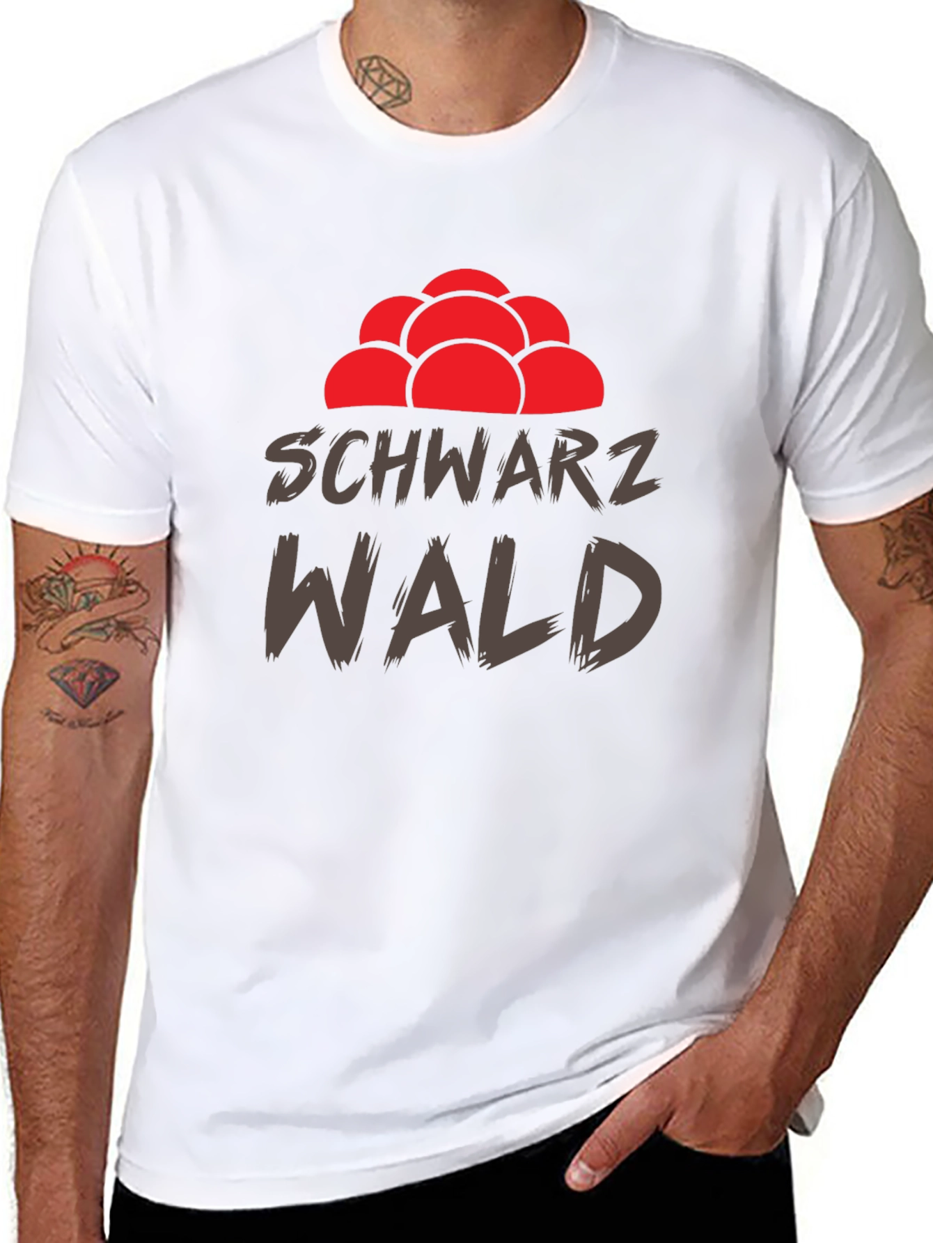 Schwarzwald Black Forest T-Shirt - Unique Design