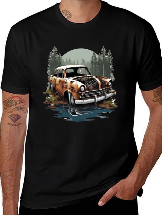 Vintage Car Graphic Tee