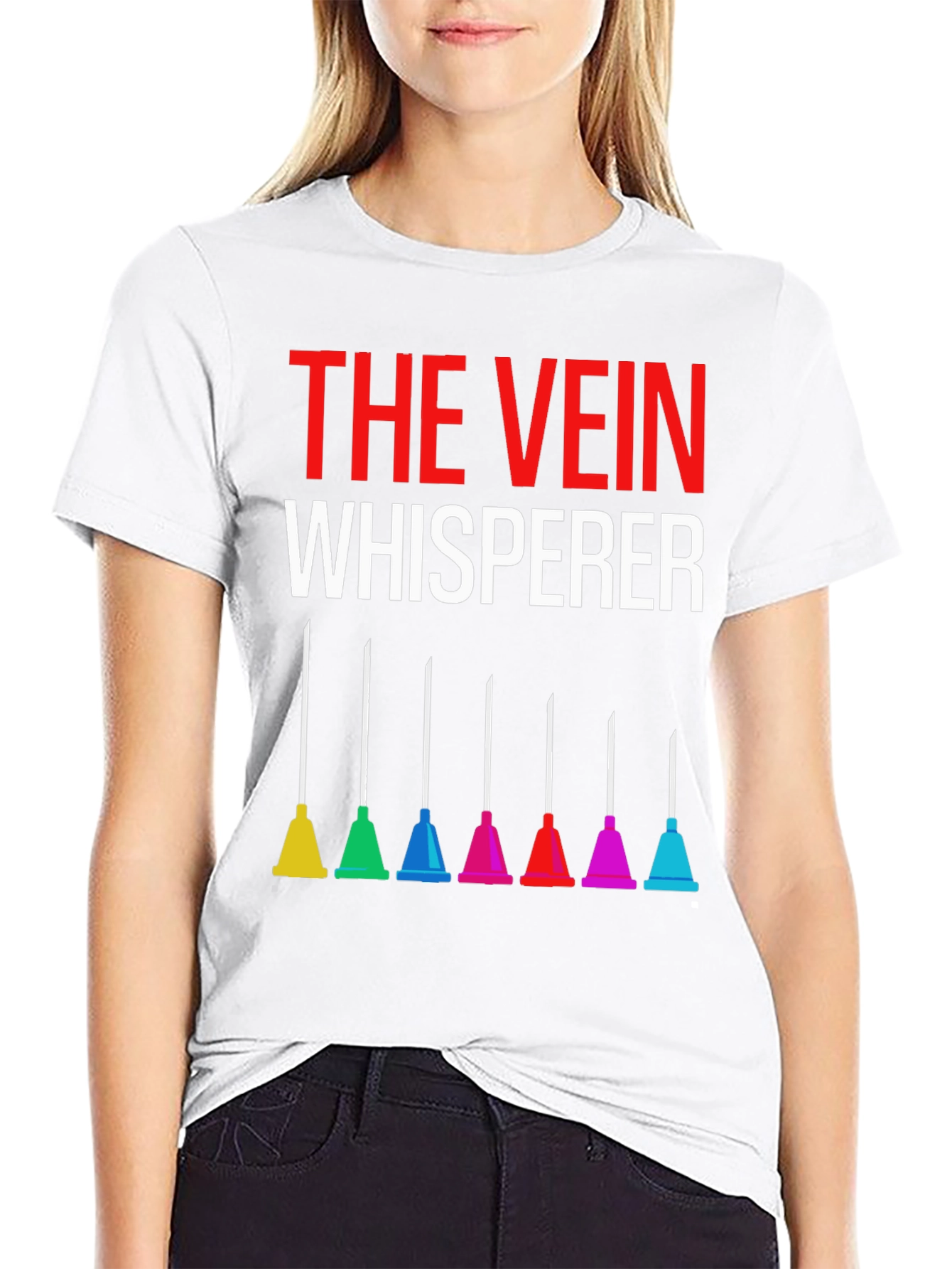 The Vein Whisperer T-Shirt Phlebotomist Gift