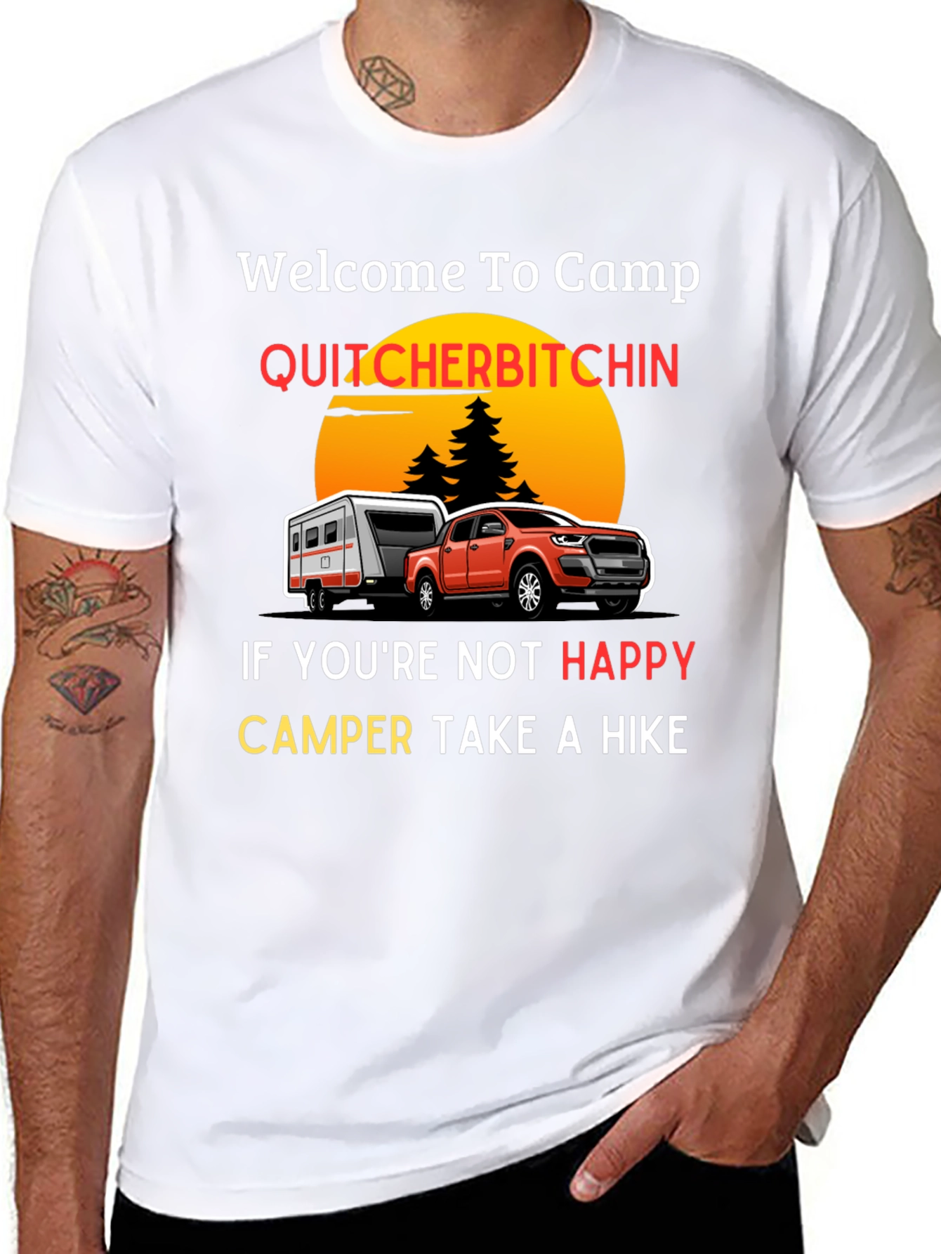 Welcome to Camp Graphic T-Shirt