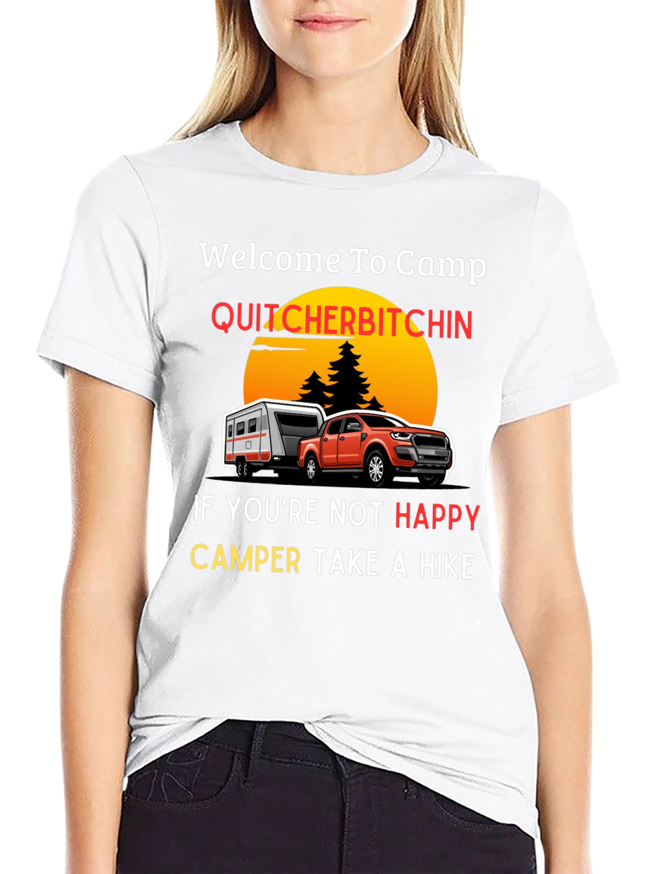 Welcome to Camp Graphic T-Shirt